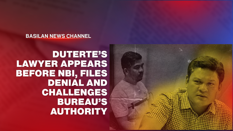 Duterte’s Lawyer Appears Before NBI, Files Denial and Challenges Bureau’s Authority