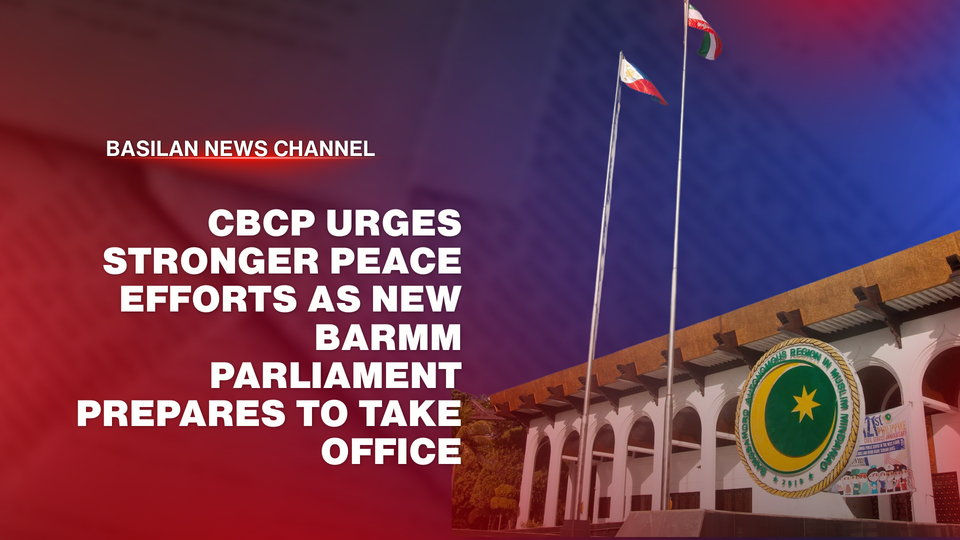 CBCP urges stronger peace efforts as new BARMM Parliament prepares to take office