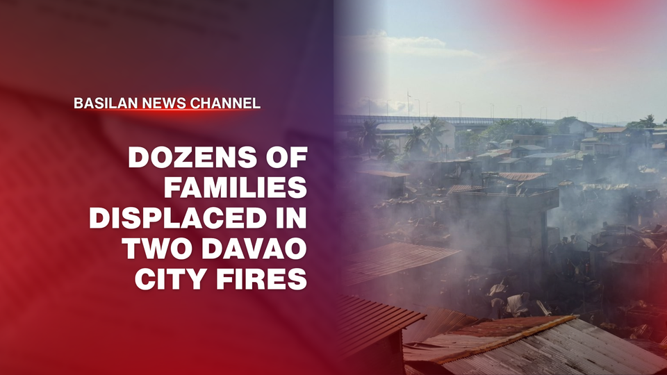 Dozens of Families Displaced in Two Davao City Fires